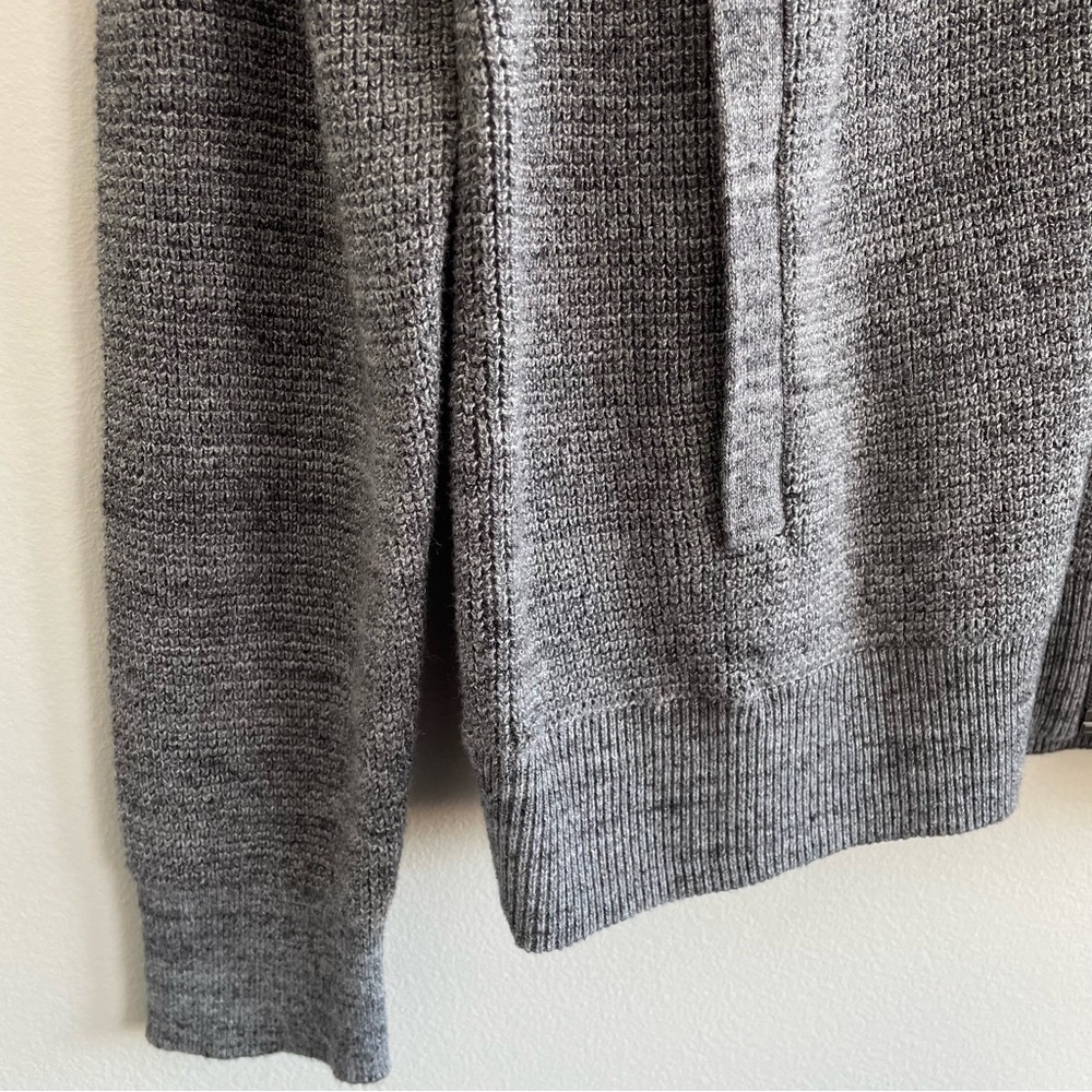 Michael Kors Men's Zip Front Sweater Size XL Gray - Picture 6 of 12